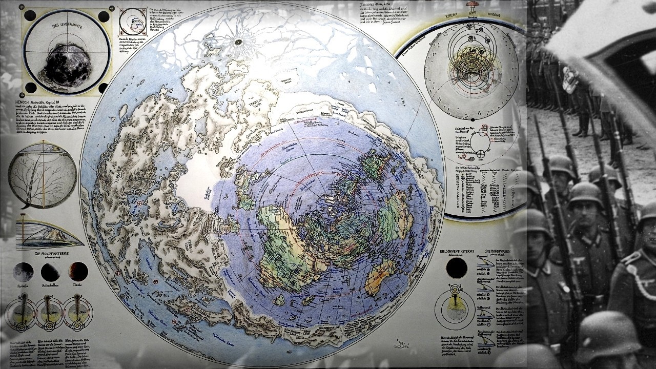 Германская карта. Антарктида.