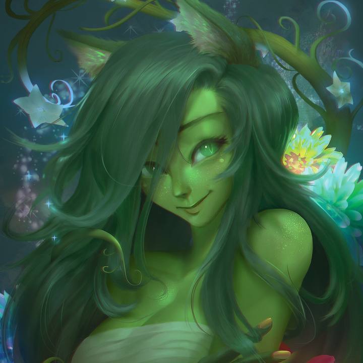 Улыбка зеленой феи